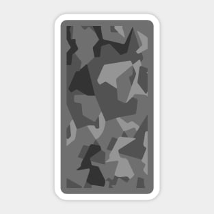 Design camo pattern grey Sticker